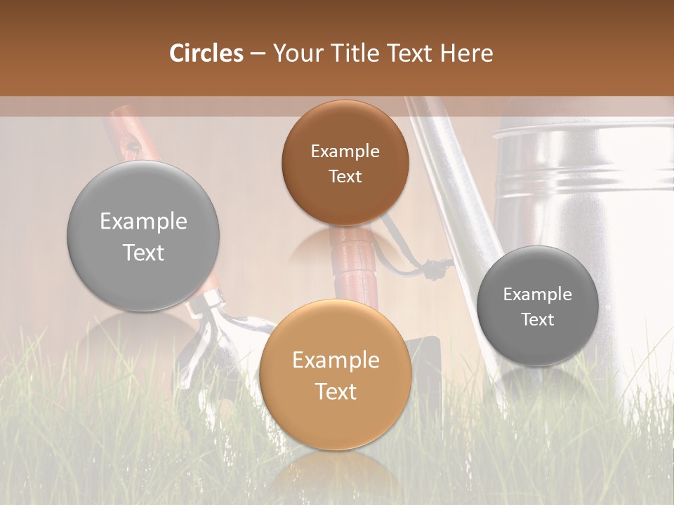 Nature Tool Plant PowerPoint Template