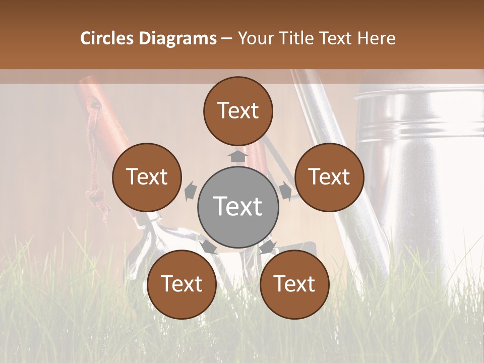 Nature Tool Plant PowerPoint Template