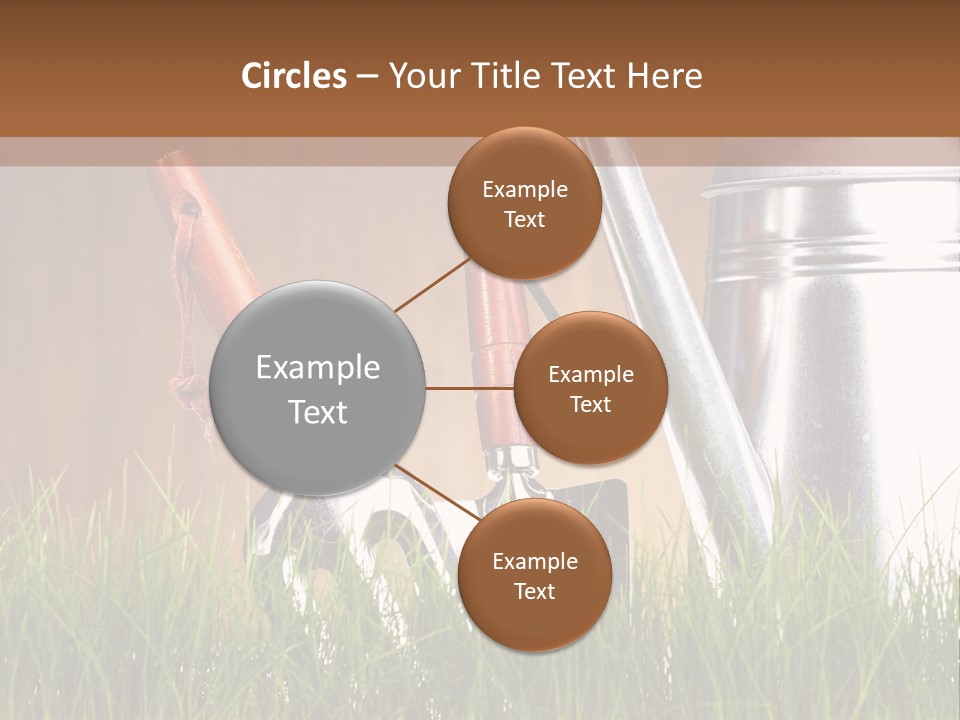 Nature Tool Plant PowerPoint Template