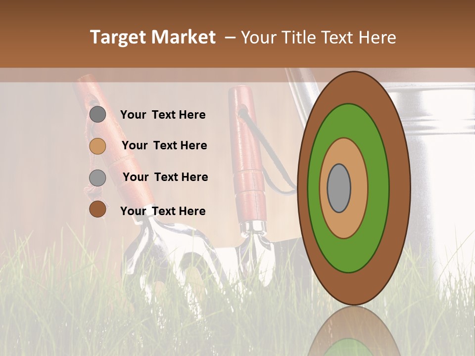 Nature Tool Plant PowerPoint Template