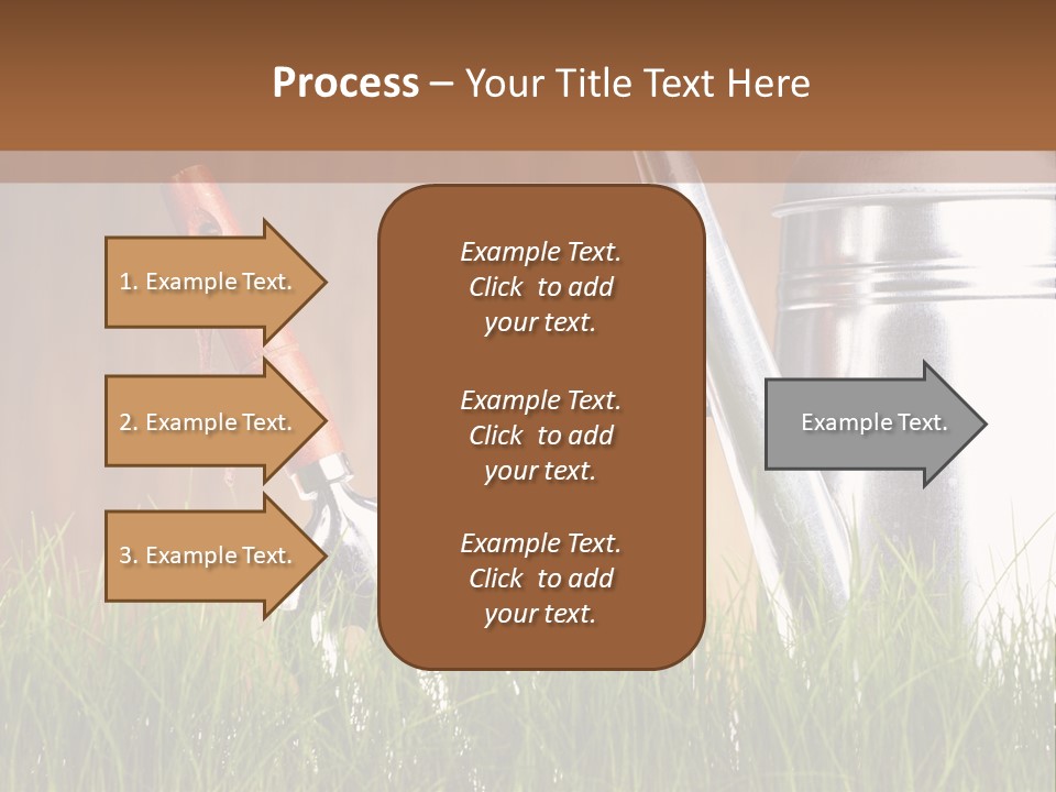 Nature Tool Plant PowerPoint Template