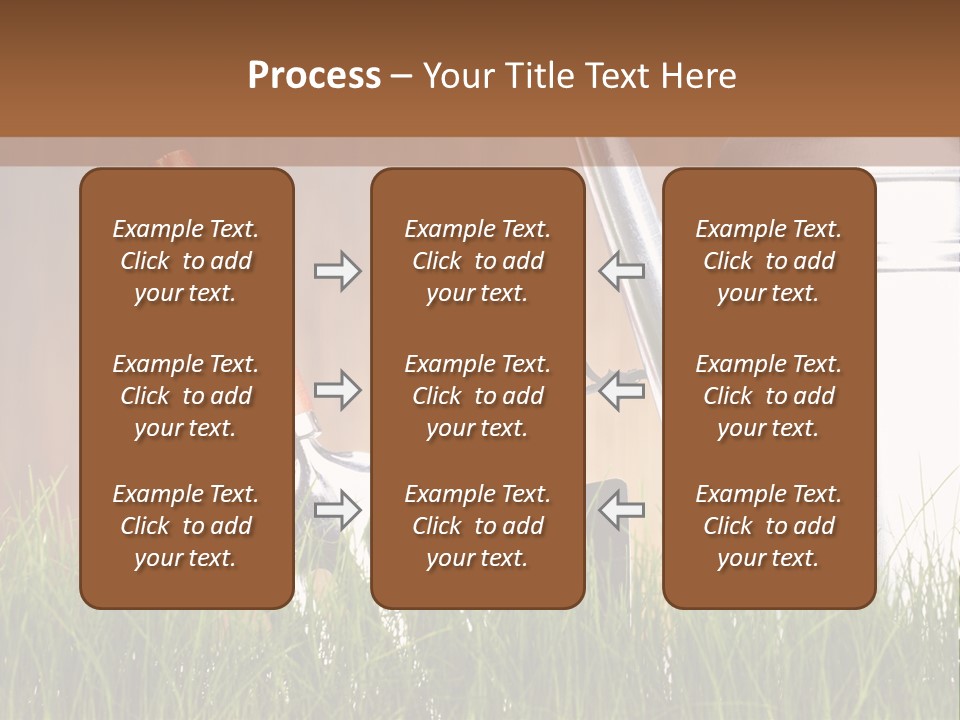 Nature Tool Plant PowerPoint Template