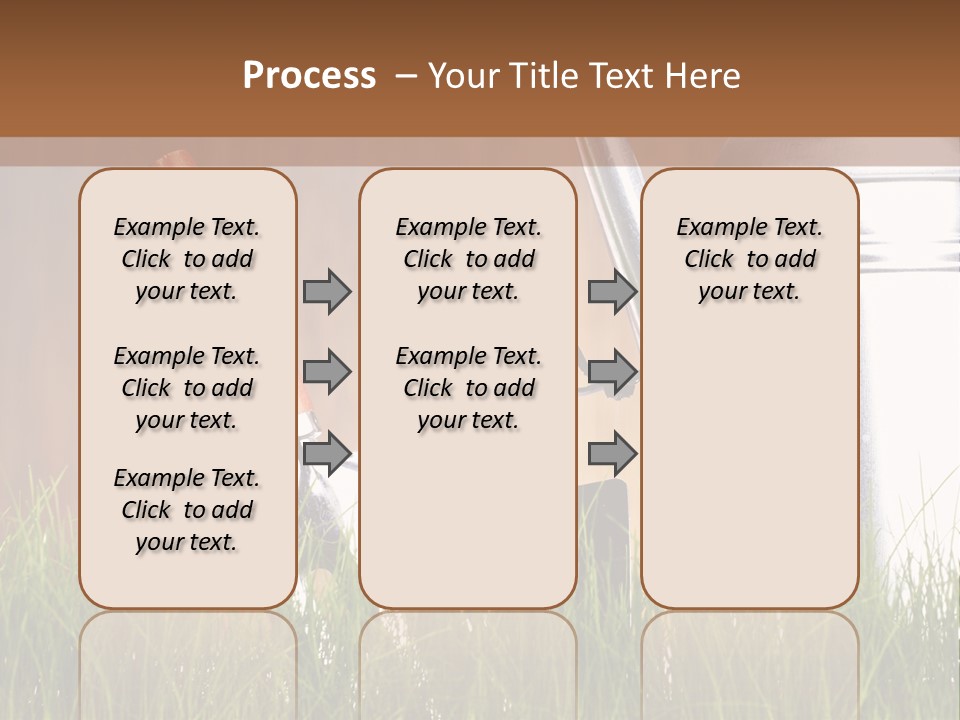 Nature Tool Plant PowerPoint Template