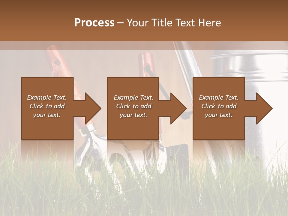 Nature Tool Plant PowerPoint Template