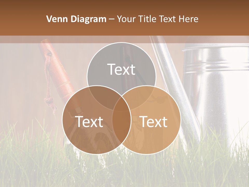 Nature Tool Plant PowerPoint Template