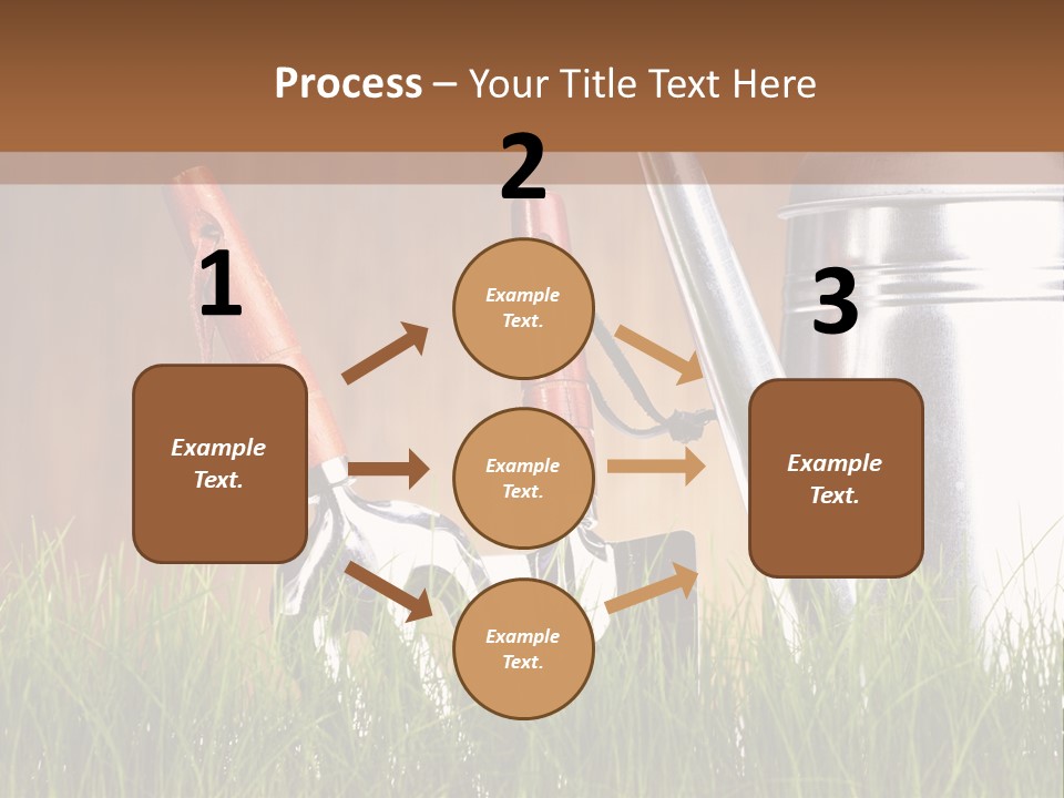 Nature Tool Plant PowerPoint Template