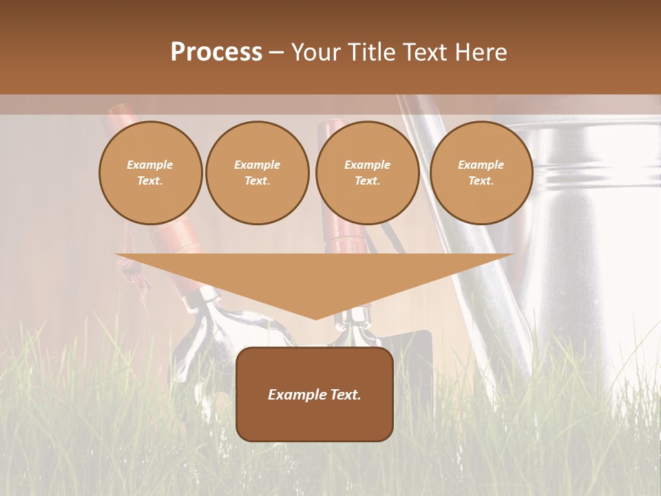Nature Tool Plant PowerPoint Template
