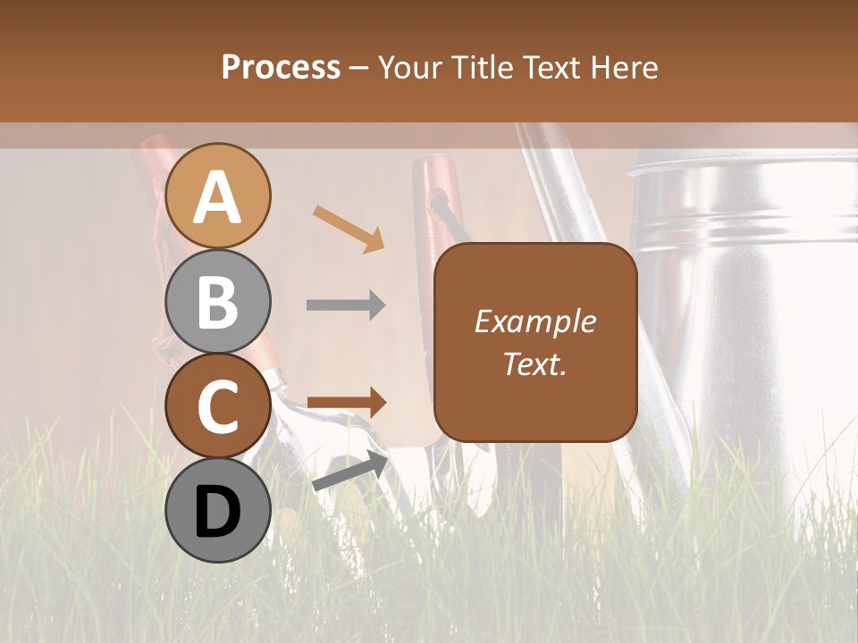 Nature Tool Plant PowerPoint Template