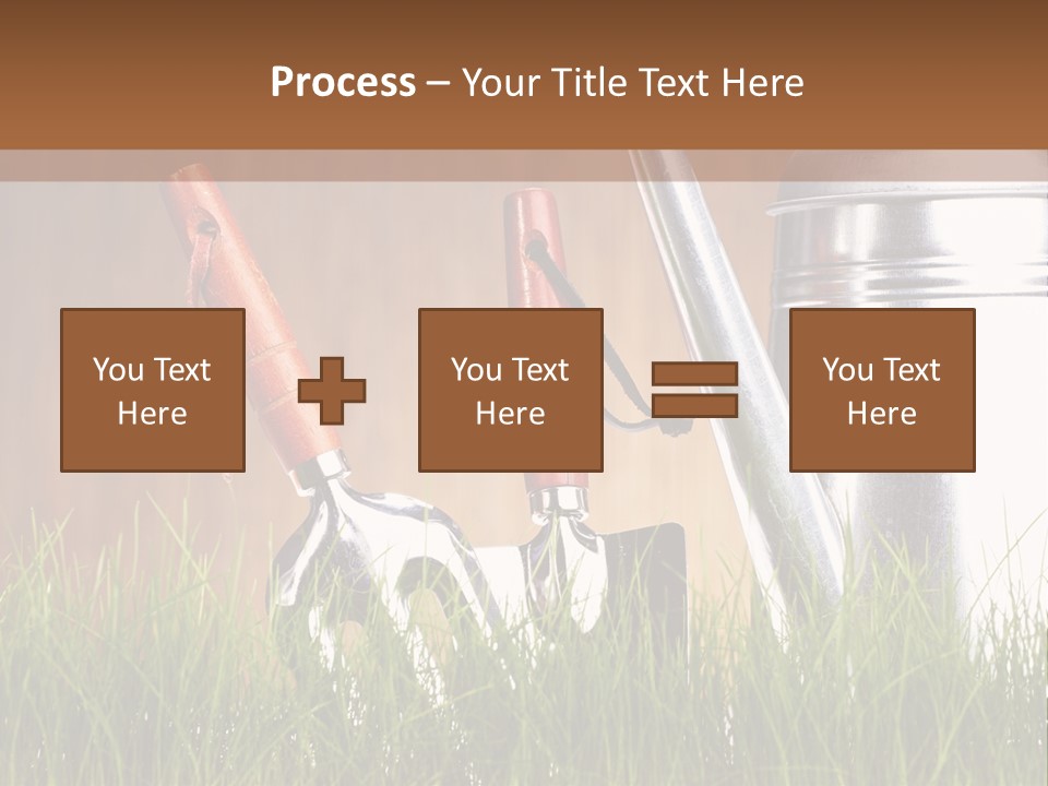 Nature Tool Plant PowerPoint Template