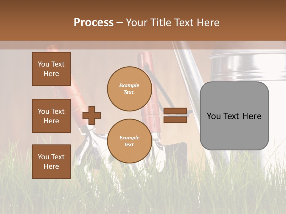 Nature Tool Plant PowerPoint Template