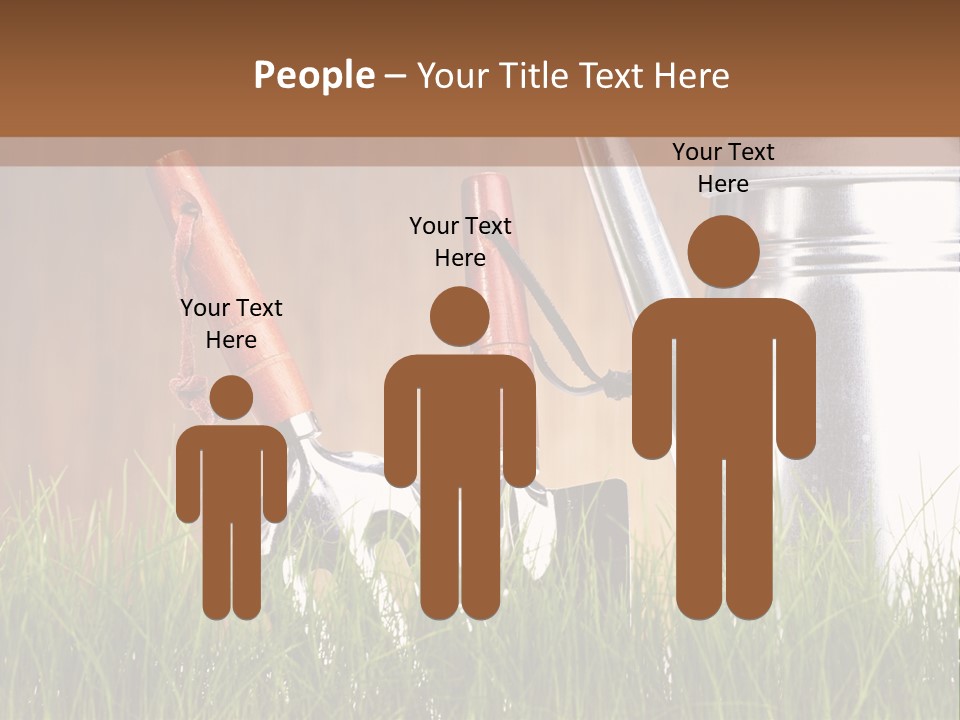 Nature Tool Plant PowerPoint Template