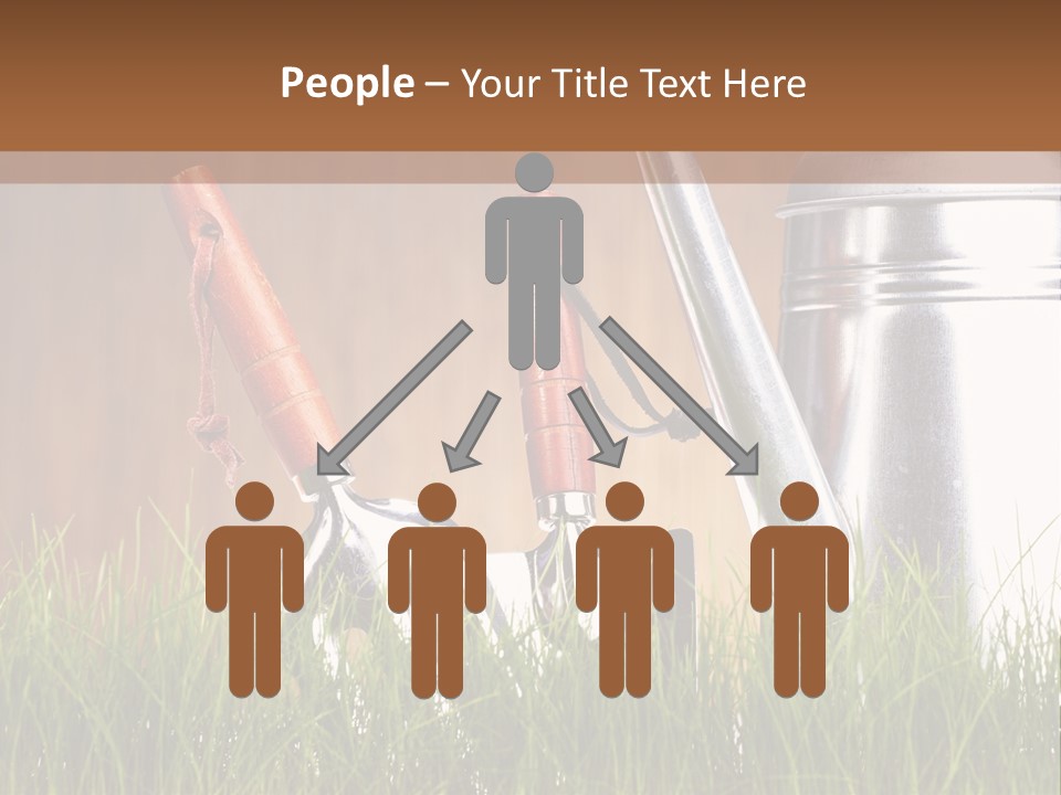 Nature Tool Plant PowerPoint Template