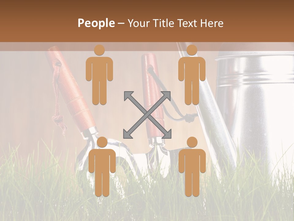 Nature Tool Plant PowerPoint Template