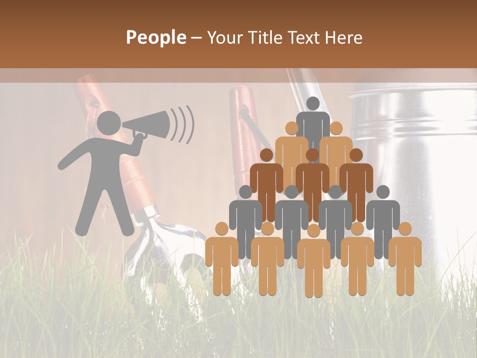 Nature Tool Plant PowerPoint Template