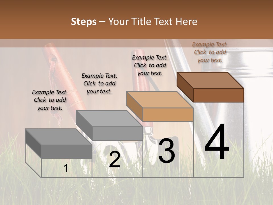 Nature Tool Plant PowerPoint Template