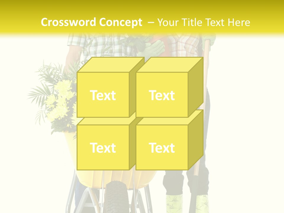 Summer Person Botanical PowerPoint Template