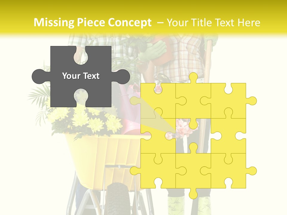 Summer Person Botanical PowerPoint Template