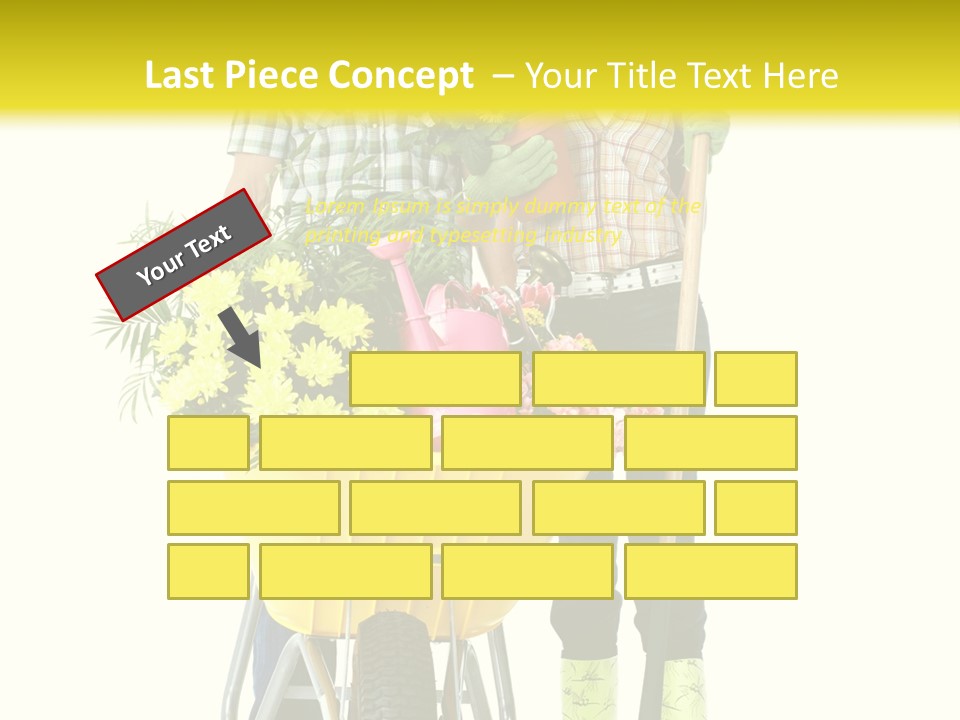 Summer Person Botanical PowerPoint Template