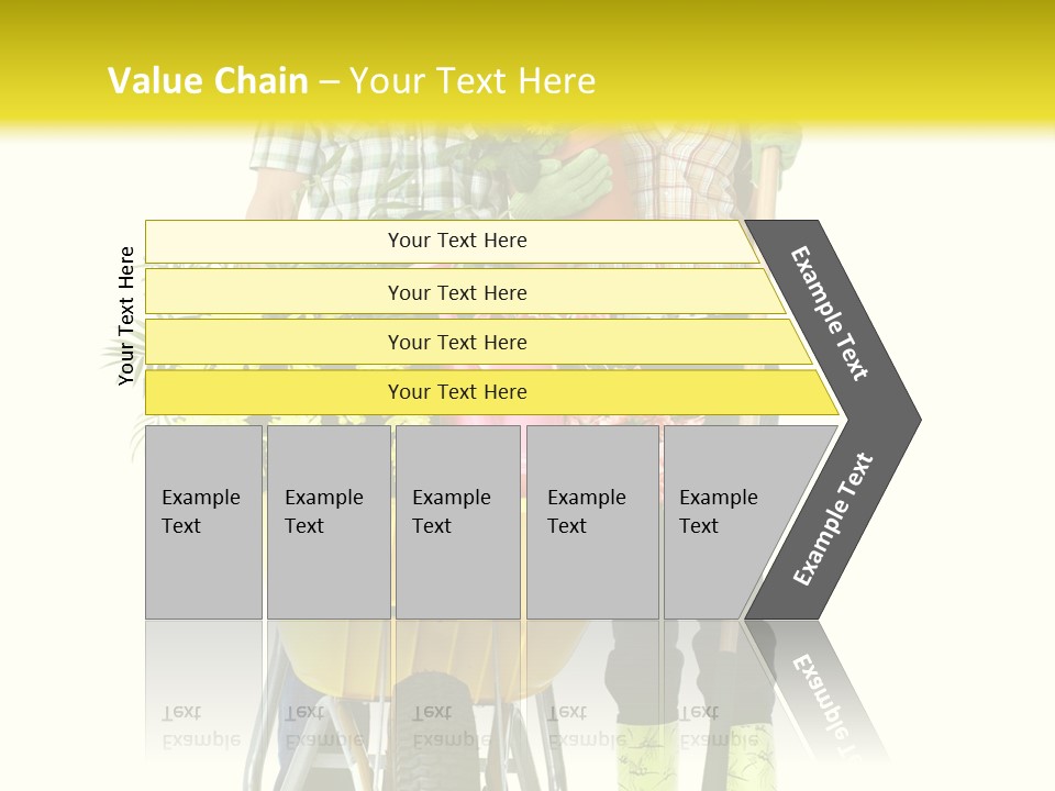 Summer Person Botanical PowerPoint Template