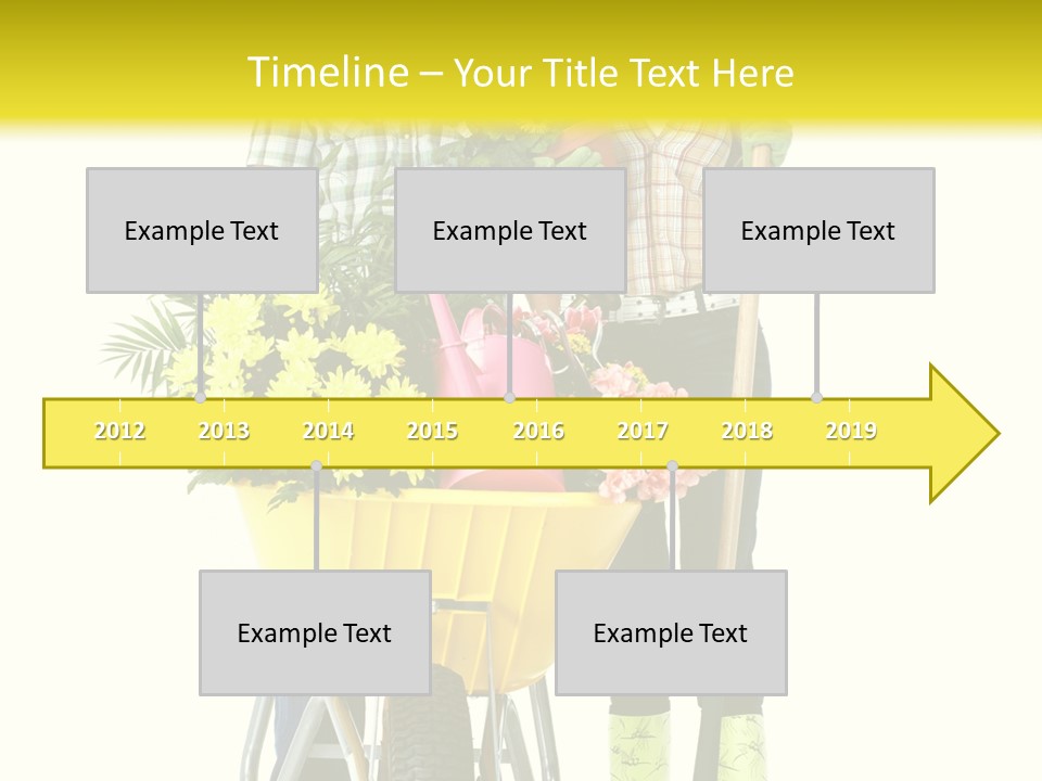 Summer Person Botanical PowerPoint Template