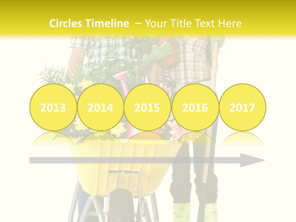 Summer Person Botanical PowerPoint Template