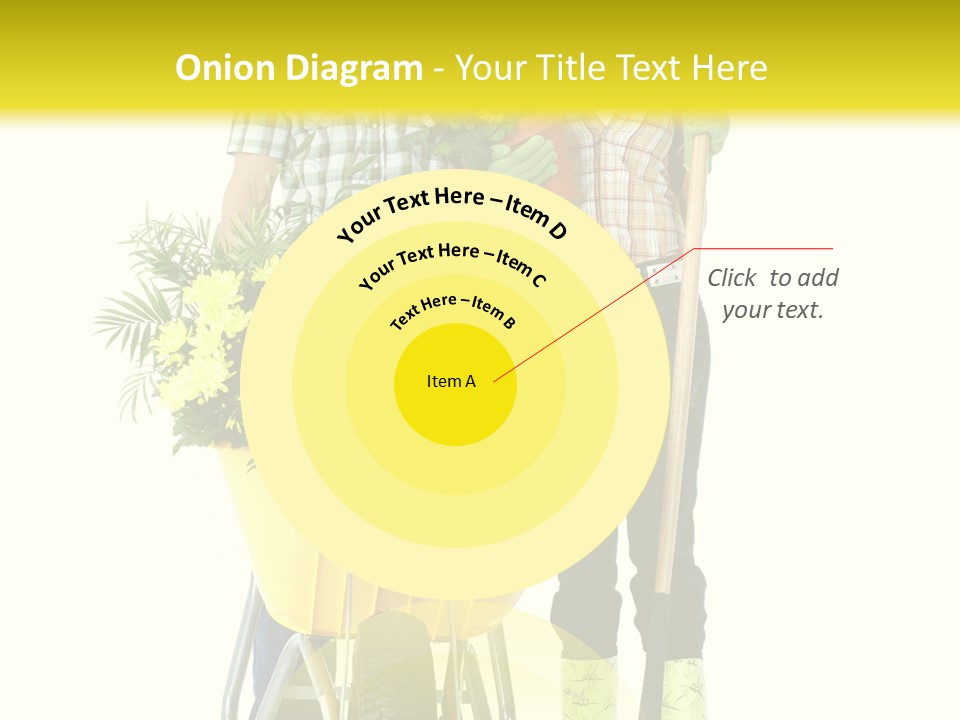 Summer Person Botanical PowerPoint Template