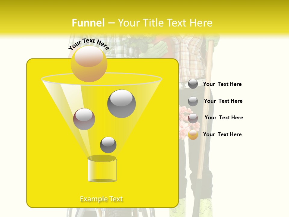 Summer Person Botanical PowerPoint Template