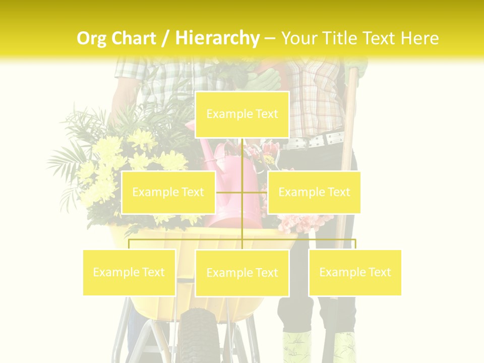 Summer Person Botanical PowerPoint Template