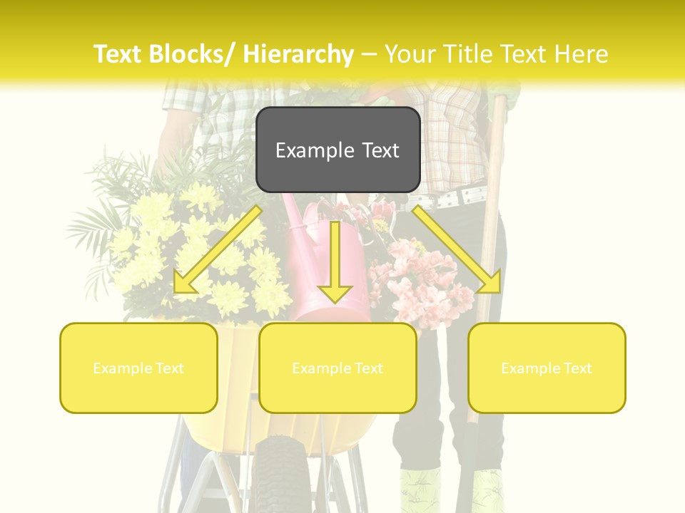 Summer Person Botanical PowerPoint Template