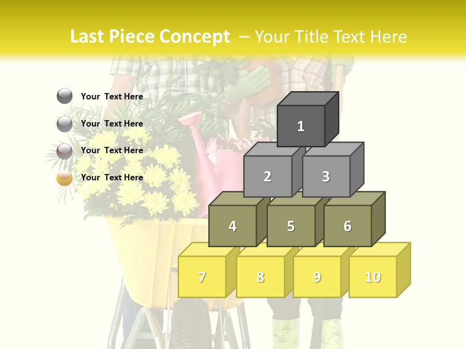 Summer Person Botanical PowerPoint Template