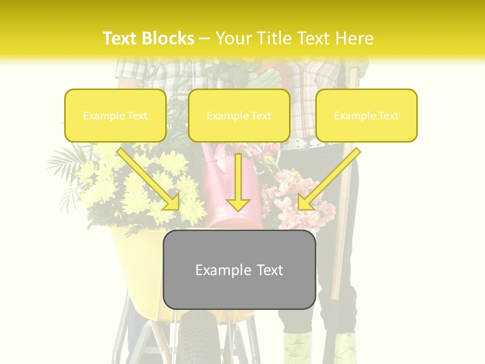 Summer Person Botanical PowerPoint Template