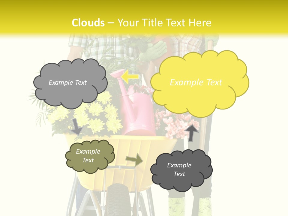 Summer Person Botanical PowerPoint Template