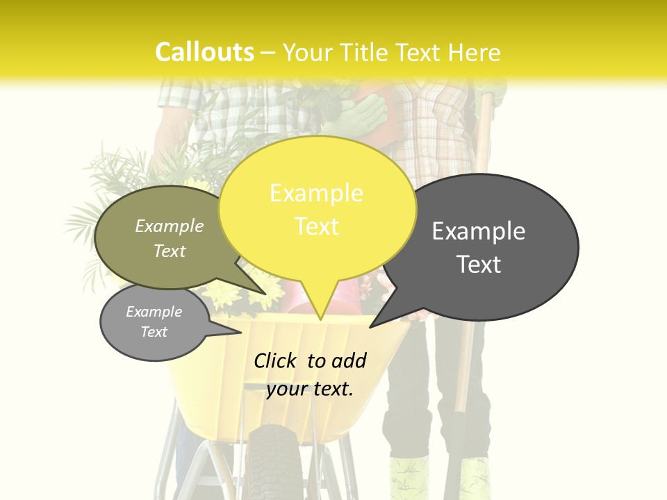 Summer Person Botanical PowerPoint Template