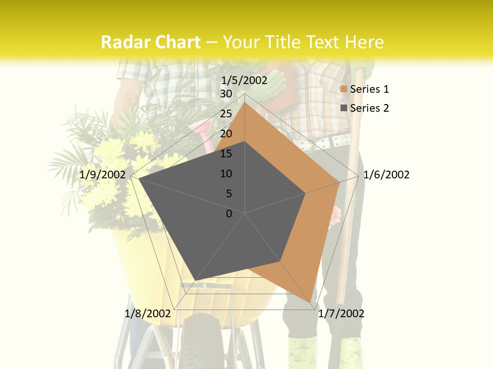 Summer Person Botanical PowerPoint Template
