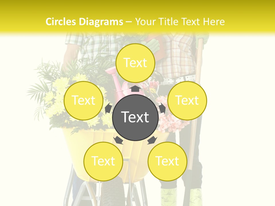 Summer Person Botanical PowerPoint Template