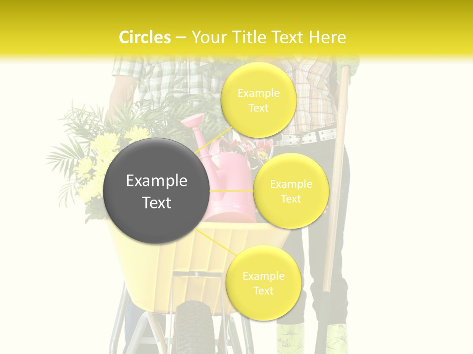 Summer Person Botanical PowerPoint Template