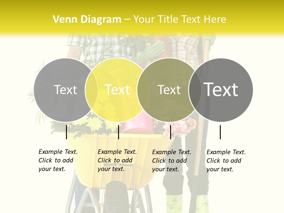 Summer Person Botanical PowerPoint Template