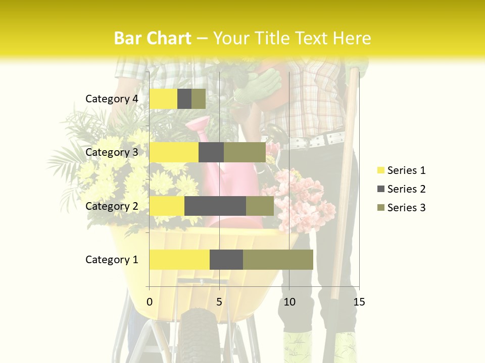 Summer Person Botanical PowerPoint Template