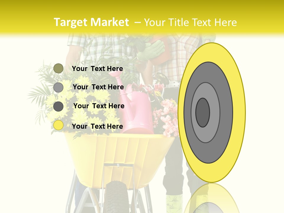 Summer Person Botanical PowerPoint Template