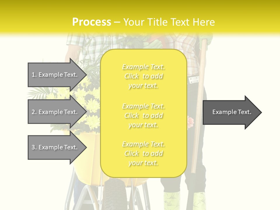 Summer Person Botanical PowerPoint Template