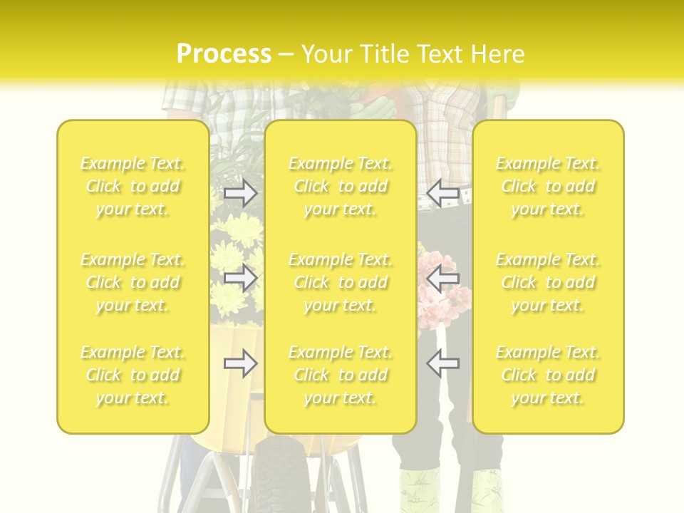 Summer Person Botanical PowerPoint Template