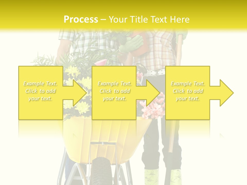 Summer Person Botanical PowerPoint Template