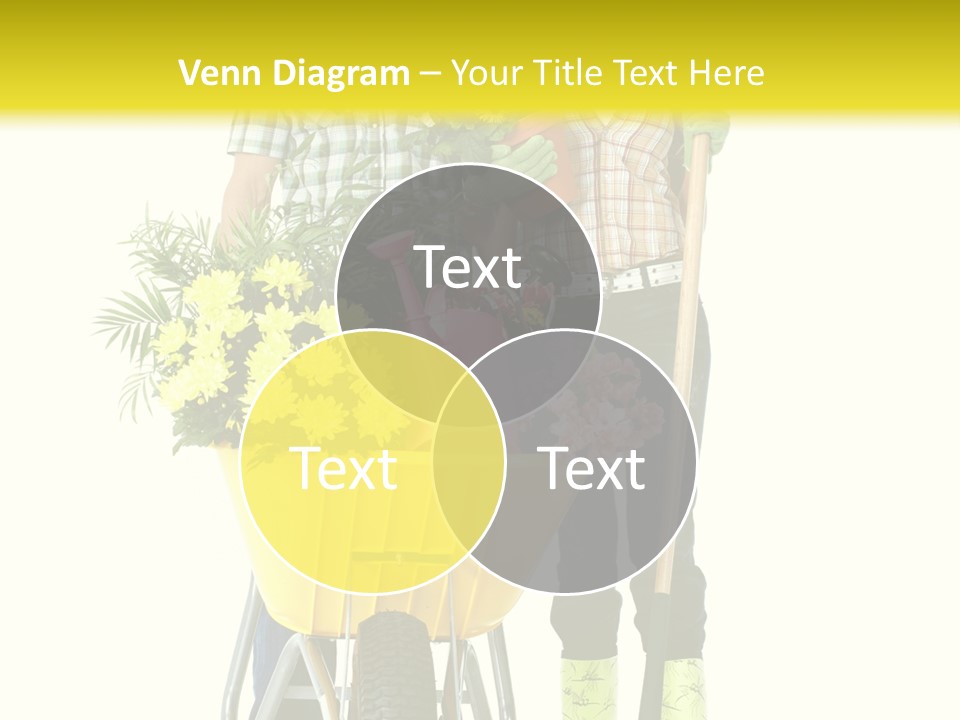 Summer Person Botanical PowerPoint Template