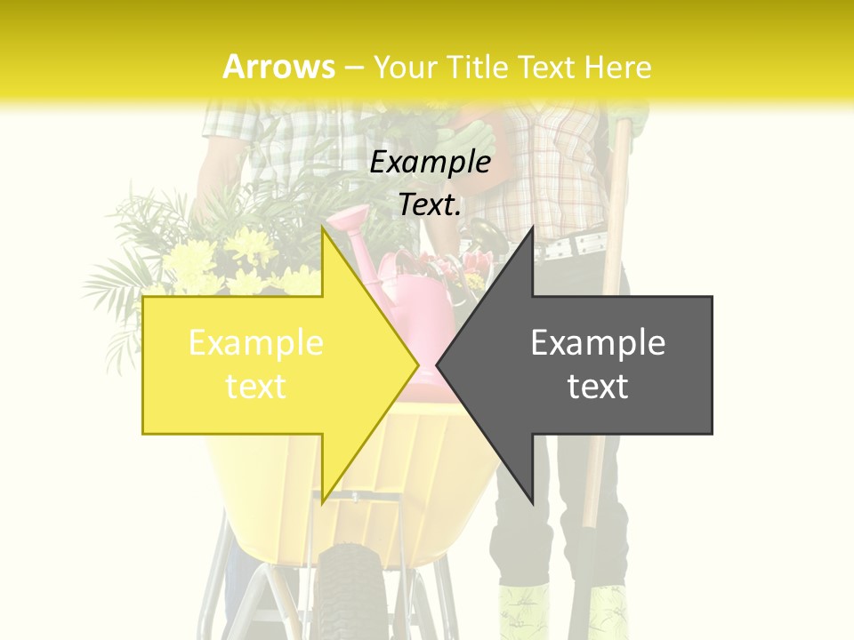 Summer Person Botanical PowerPoint Template