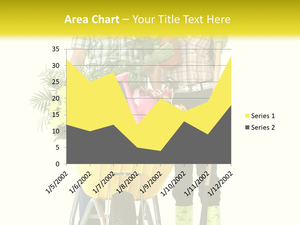 Summer Person Botanical PowerPoint Template