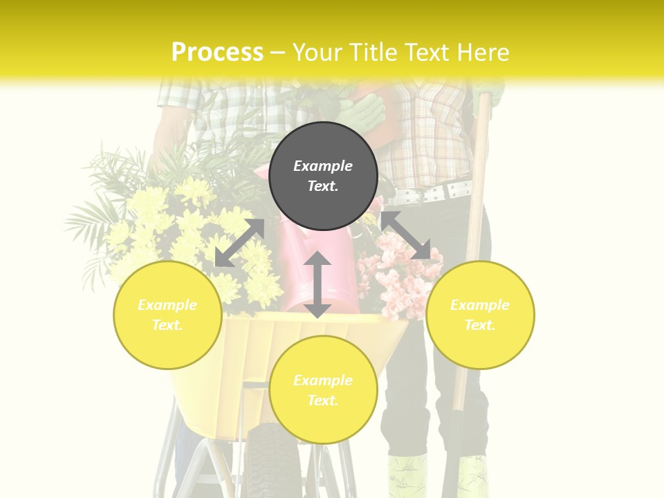 Summer Person Botanical PowerPoint Template