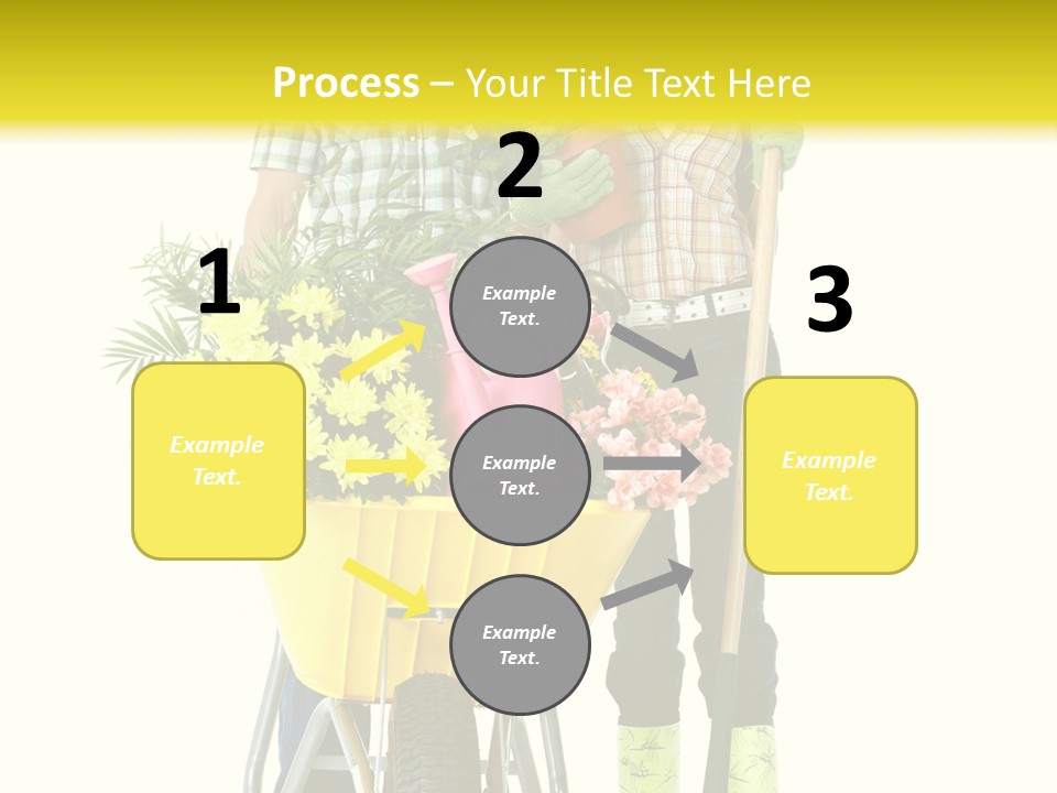 Summer Person Botanical PowerPoint Template