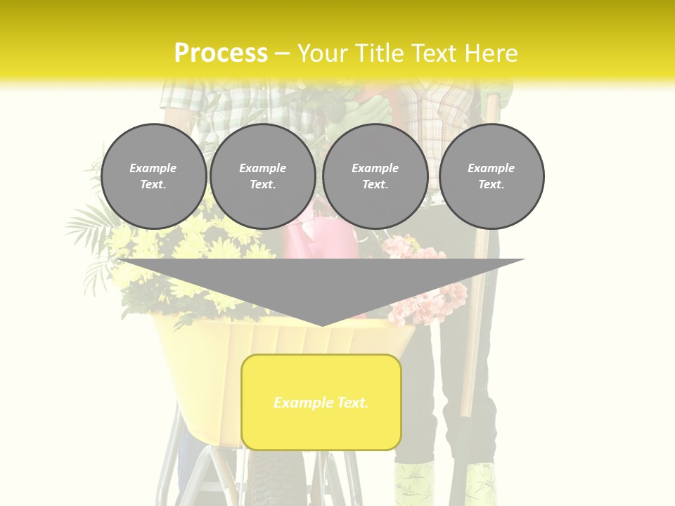 Summer Person Botanical PowerPoint Template