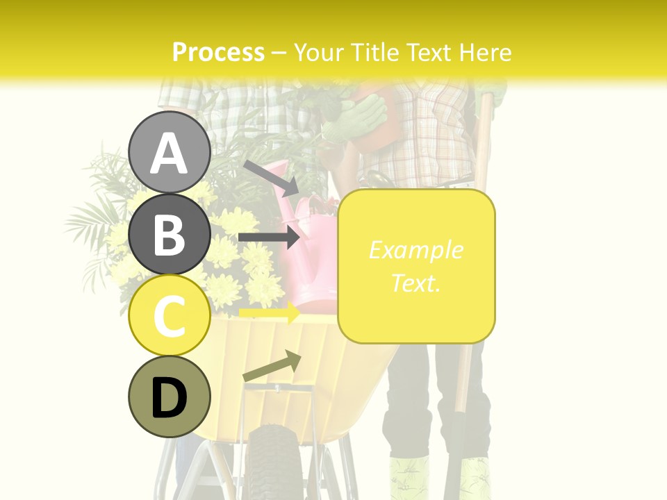 Summer Person Botanical PowerPoint Template