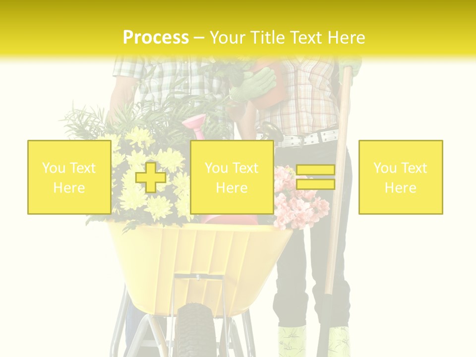 Summer Person Botanical PowerPoint Template